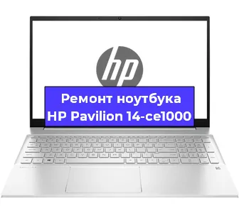 Замена кулера на ноутбуке HP Pavilion 14-ce1000 в Перми